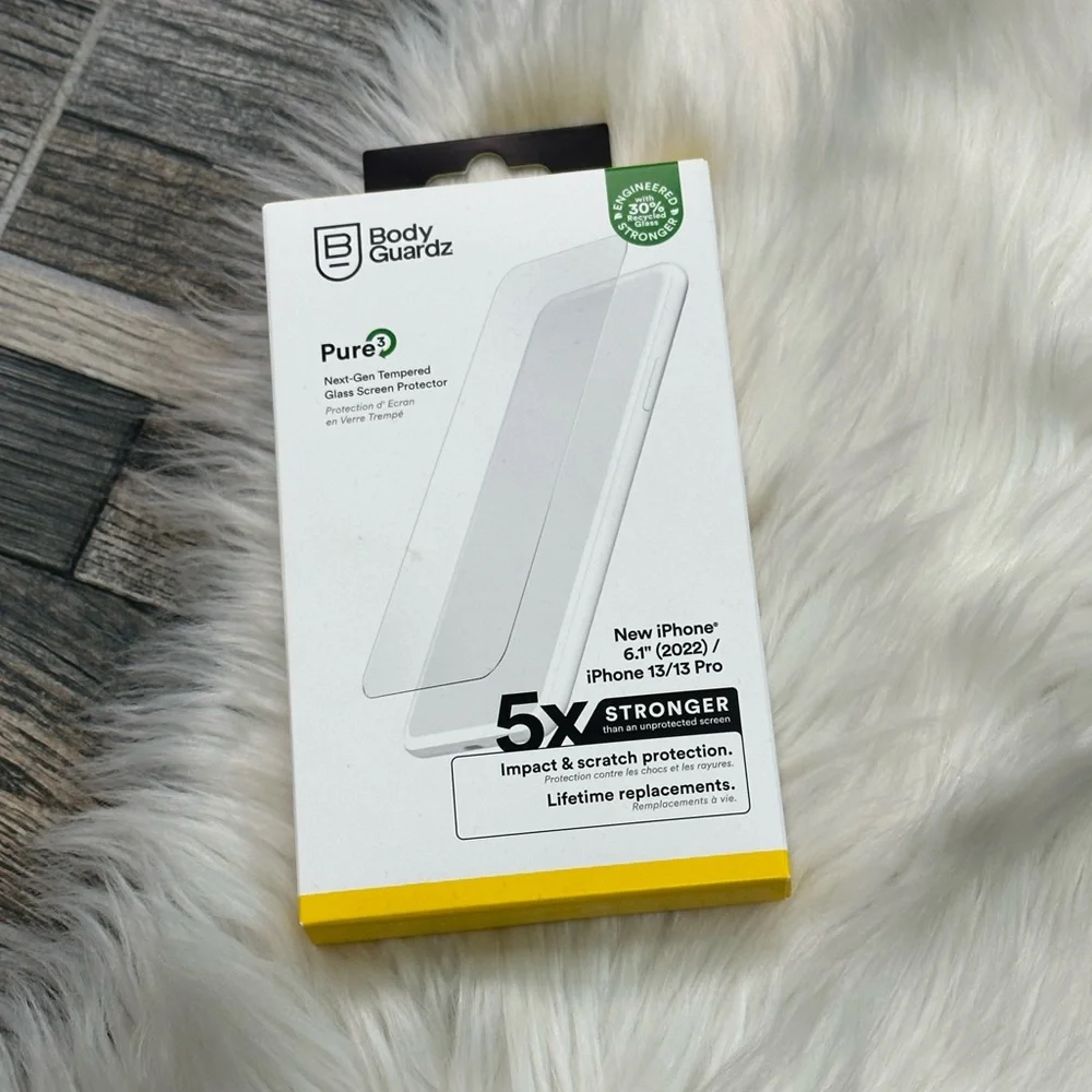 NWT BodyGuardz Screen Protector for iPhone 13 and iPhone 13 Pro